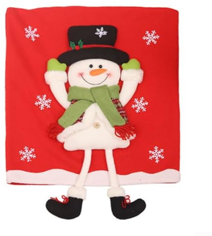 Bezaubernder Stoffbezug für Puppenstühle für Feiertage und Weihnachtsfeiern (2)