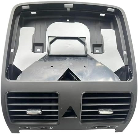 Salida Aire Coche para VW PQ para Jetta 5 para Golf MK5 para GTI MKV para Rabbit 2006-2012 1KD819728 Salida Ventilación Aire Acondicionado Tablero Derecho Negro Rejilla Salida del Salpicadero