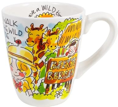 Blond Amsterdam Becher Beekse Bergen Safari, 350ml | Keramik, Beekse Bergen Design, Für Tee & Kaffee, Mikrowellengeeignet, Handwäsche empfohlen