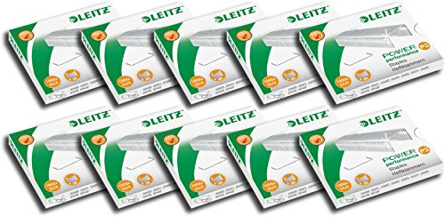 Leitz 55720000 Power Performance P3 Heftklammern, 26 / 6 (10er Pack)
