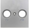 REV Studio, Abdeckung Antennendose (TV/RF), platin