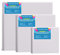 FEPITO Leinwand Set - Gestreckt Gerahmte Leinwand für Malerei - 3 Stücke Kunst für Kinder, Erwachsene, Studenten und Profis (20x20 cm, 15x15 cm, 10x10 cm)
