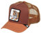 Goorin Bros. Trucker Cap WILD Kitty Braun Brown, Size:ONE Size