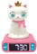 Lexibook Lexibook-RL800KT Sveglia Digitale Luce Notturna Snooze, Orologio per Bambini, Gattino Luminoso, Colore Bianco/Rosa, Batterie Non Incluse
