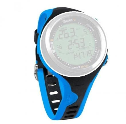 Mares Smart-Armband, Blau, Schwarz, Ersatzarmband