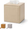 Vlando Kosmetiktücherbox Groß mit Deckel, Tissue Box Faux-Leder, Taschentuchbox Feuchttücherspender für Papiertücher, Taschentücher in Restaurant, Hotel, Büro, Auto, Haushalt