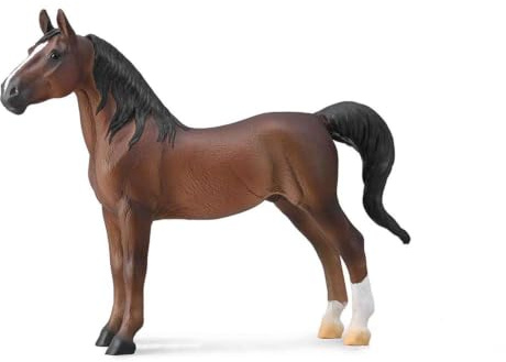 Collecta American Saddlebred Stallion Leber Kastanie