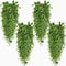 NANQWIN Hanging Plants for Autumn Decorations, Green Home Decoration, Artificial Vine Leaves for Indoor and Outdoor (4 Pack B)