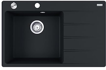 Franke Centro CNG 611-78A Black Matt - 114.0627.651 Granitspüle