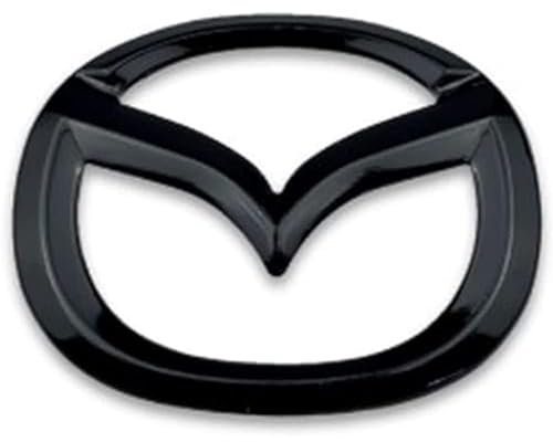 REDVIT Emblem Logo Aufkleber für Mazda 2 3 5 6 / CX3 CX5 CX7 CX9 CX30 / MX30 MX5, Logo Cover Aufkleber Vorne/Hinten Kofferraum Logo Abzeichen Aufkleber Autoaufkleber Emblem Abziehbilder,B