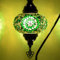 Orientalische Marokkanische Mosaik Tischampe Handgefertigte Dekorative Türkische Mosaiklampe (Grün 3065)