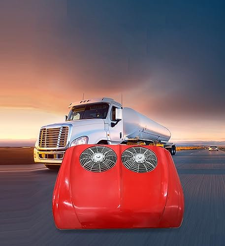 RV Klimaanlage 12V /24V Dc Klimaanlage Doppel-Lüfter Elektrische Universal-Klimaanlage Bagger Klimaanlage Für Rv Traktor Bus LKW (24V)