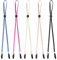 Bremorou 5 Stück Hutband Anti Wind Lanyard Cord Clips Seil Hutband Aussen Hutclip Verstellbare Hutbandclips Hut Halteclip Hutschnur Zum Laufen Winddichte Hutschnurclips Für Golfen Angeln Bootfahren