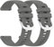 Sport Armbänder Kompatible mit Garmin Vivoactive 4 Armband für Damen Herren,Weiche Silikon Band Ersatz Armband für Garmin Vivoactive 4 Ersatzarmband (Dunkelgrau+Dunkelgrau)