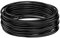 Pawfly Aquarium Airline Tubing 25 m Standard 4-6 mm Tubing for Fish Tank Air Pump Flexible Kink-Resistant Pure PVC Hose for Aquarium Garden Terrarium Pond, Black