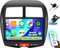 OiLiehu 2G+64G 10,1 Pulgadas Android 13 2 DIN Carplay Android Auto Autoradio para Mitsubishi ASX 2010-2016/Peugeot 4008 2012/Citroën C4 2007-2013 con EQ Bluetooth FM/RDS WiFi GPS