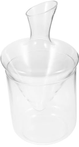 Alipis Weindekanter-set Aus Glas Eiskübel Weindekanter Belüfter Im Bar-stil Elegantes Schräges Dekanter- Für Weihnachten Hochzeiten Geburtstage
