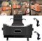 Multifunctional Car Seat Back Storage Box, Car Seat Back Organizer with Cup Holder,Leather Backseat Car Storage Box Tissue Holder, Cell Phone Holders Car Headrest Rear Seat Storage Box (Black)