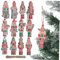 Hohopeti 36stücke Teiliges -nussschneider Weihnachtsdekorationen Hängende Figuren Für Weihnachtsbaum Festliche Ornamente Für Zauberhafte