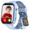 clleylise Smartwatch Kinder mit GPS und Telefon, 4G Kinder Smartwatch, Voice Chat, SOS IP68 Wasserdicht Spiel Wecker Touchscreen, Smart Watch für Jungen Mädchen 4-16 Jahre (Blau-1)