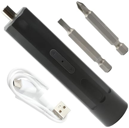 Avvitatore a batteria, cacciavite elettrico portatile, strumento ricaricabile compatto, mini trapano automatico di precisione, pratico driver a batteria, driver magnetico USB per mobili