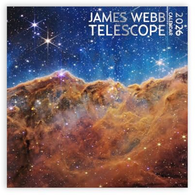 2026 James Webb Space Large Wall Calendar | Astronomy Wall Calendar | Star Calendar 2026