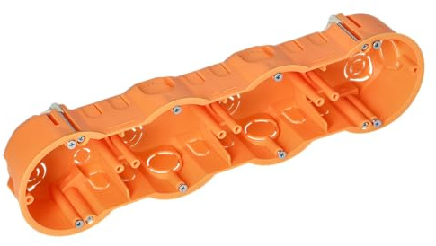 Miratic Unterputz Steckdose Platte Ø60 mm Für Gipskarton - Ideal Für Steckdosen Unterputz (vierfach)