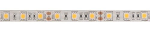 Velleman Bande LED, flexible, autoadhésive, IP61, 300 LED, 5 m, 12 V, 3500K, blanc chaud