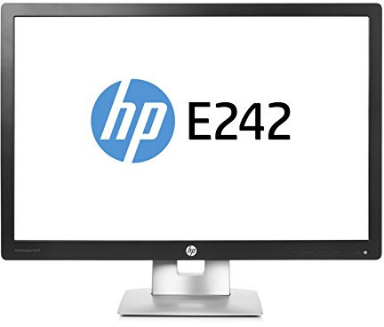 HP EliteDisplay 24-Inch E242 IPS 1920 x 1200 LED Monitor - Black (Renewed)