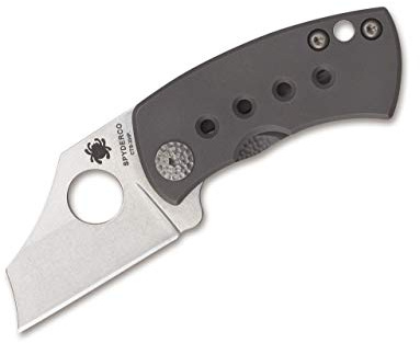 Spyderco Erwachsene Taschenmesser McBee, Grau, 9, 7 cm, 01SP1019