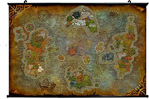 TS.13 Wow World Off Warcraft Wandposter Malerei Home Decor Wasserdichte Kunstdruck Ungerahmt