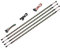 BTF-Lighting LED RGB PC Light Strip 4PCs 19in Individually Addressable LED Strip for 5V 3-Pin RGB LED Headers for Asus Aura, Gigabyte RGB Fusion