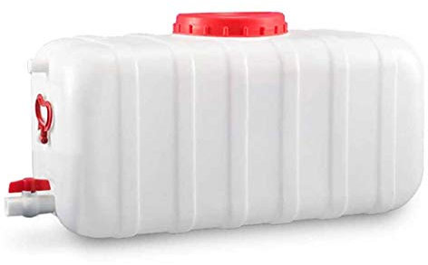 ZLZGZ 25L 50L 100L 150L 200L Wasserkanister mit Zapfhahn, lebensmittelecht Wasserbehälter Wasserkanne für Auto Outdoor Camping Wandern Angeln Klettern Picknick BBQ Wasservorratsbehälter (Size : 100L)