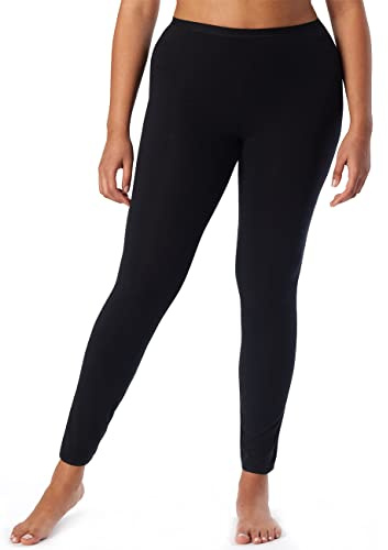 Schiesser Damen Leggings lange Unterhose - Luxury Baumwolle