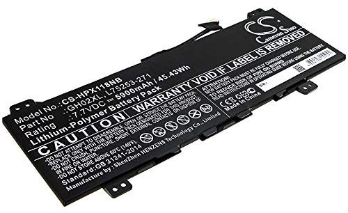 TECHTEK Notebook battery 5900mAh compatible with [HP] 11 G8 EE, Chromebook 11 G8 EE replaces GH02XL, L75253-271