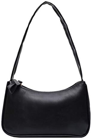 BBABBT Damen Retro Handtasche Schwarz