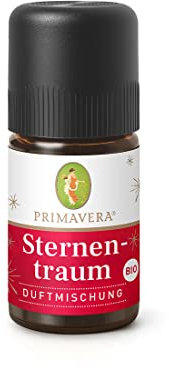PRIMAVERA Sternentraum Duftmischung bio 5 ml – Orange, Zimt, Grapefruit – Aromaöl, Duftöl, ätherisches Öl – Aromatherapie