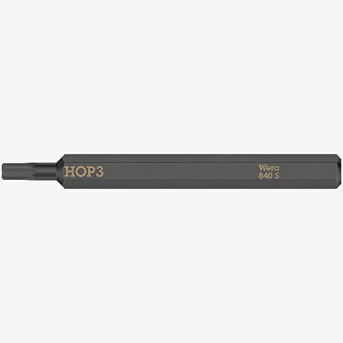 Bit 840 S Hex-Plus 3,0 x 70 mm 1/4 ″ 3,0 Länge 70 mm 5 pièces