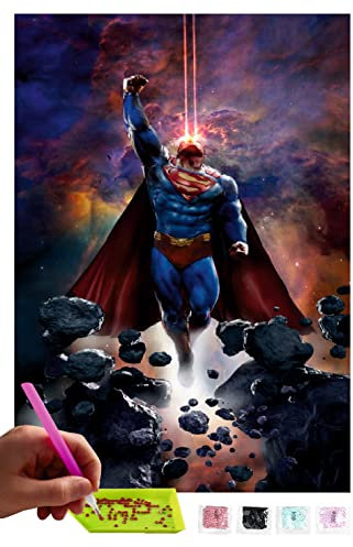 MISHBAY Diamond Painting - 5D DIY Pintura Diamante 30x40cm - Dibujos con Diamantes - Punto de Cruz Kit Completo