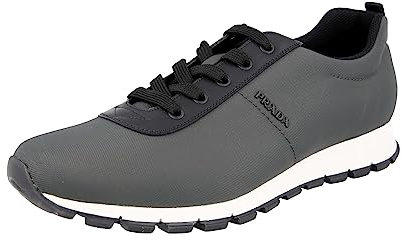 Prada Herren Grau Nylon Sneaker 4E3221 43 EU/UK 9