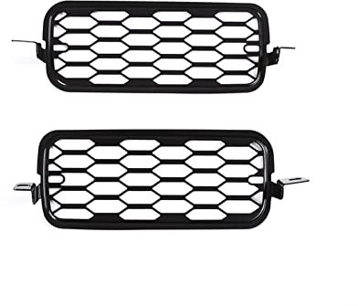 Nebelscheinwerfer 2 Stücke Edelstahl Auto Nebelscheinwerfer Abdeckung Wabengitter Grill Trim Für Lada Niva Auto Externes Zubehör (Größe : Style B)