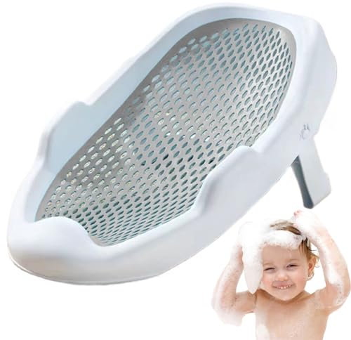 Baby Lounger 0-24 mois, Baby Bather Bashant Baby Lounger 0-24 mois avec trou de drainage Baignoire du nourrisson