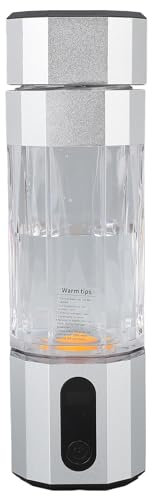Generador de Agua de Hidrógeno, Máquina de Agua Ionizada SPE y PEM Jarra de Agua de Hidrógeno 8000PPB Jarra de Agua de Electrólisis con 2 Engranajes y Luces Coloridas
