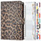 Budget Planner A6 Binder Budgetplaner, Haushaltsbuch Finanzplaner Sparen Mappe Geld Organizer Sparbuch Budget Planer Cash Stuffing Startset - Sparen mit Umschlagmethode (Kaffee)