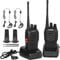 Walkie-Talkie Ricaricabile Lunga Distanza 16 Canali VOX CTCSS/DCS Radio FM Ricetrasmettitore Portatile Walkie Talkie Professionali Con Auricolare
