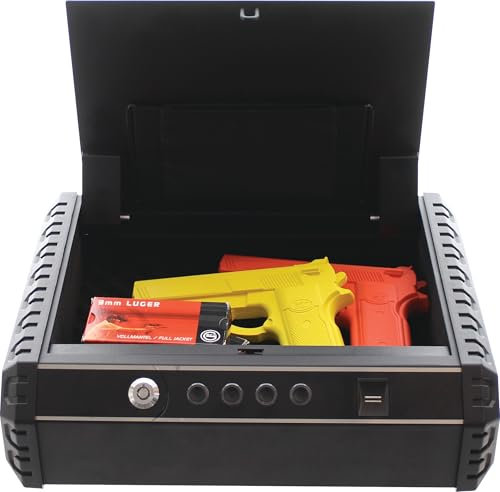 Rottner Pistolenkassette Schutzbox Kevin XL Fingerprintschloss