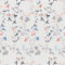 Papel Pintado Autoadhesivo Floral Naranja,44 x 1000cm Papel Pintado Hojas Flores Gris y Blanco Papel Pintado Claro Papel Adhesivo Muebles Vinilo Adhesivo Pared para Muebles,Dormitorio,Salones,Baño