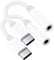 Adapter USB C auf Klinke, 2 Pack Kopfhörer Adapter Aux USBC to 3.5mm Jack Kopfhöreranschluss Typ C Audio Splitter kompatibel mit iPhone 15/15Pro/15Plus/Pro Max, iPad, Samsung S24/S23/S22/S21/Ultra