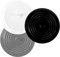 Lot de 13 bouchons de vidange universels en silicone pour cuisine, salle de bain, baignoire, lavabo - Noir, blanc, gris