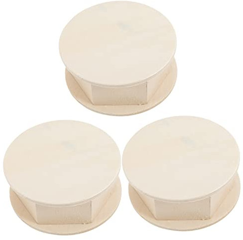 MUSISALY 3 Stücke Handwerk Boxen Stapelbar Lagerung Boxen Holz Boxen Für Schmuck Organisation